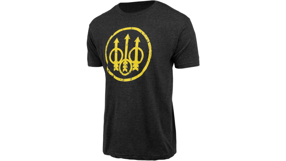Beretta DISTRESSED TRIDENT T-SHIRT HEA GRPH MED 22CA5999