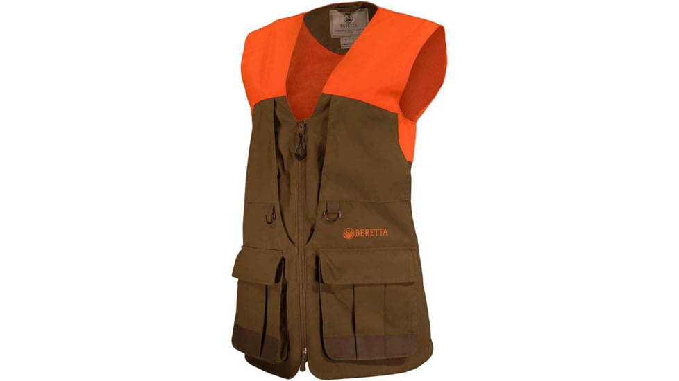Beretta WOMEN RETRIEVER FLD VEST TOB/BLZ ORG SM 4EE82CA0