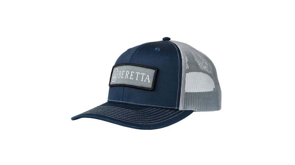 Beretta Cap Sdy Trucker Rect Patch Mesh Back Navy Blue, BC018T16750530