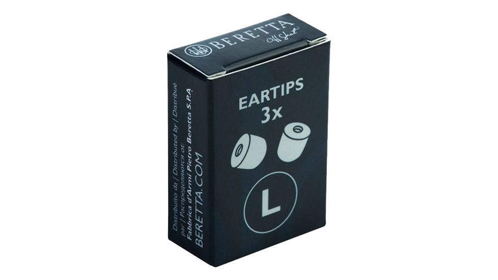 Beretta Earphone Mini Headset Replacement Ear Tips Large 6pk