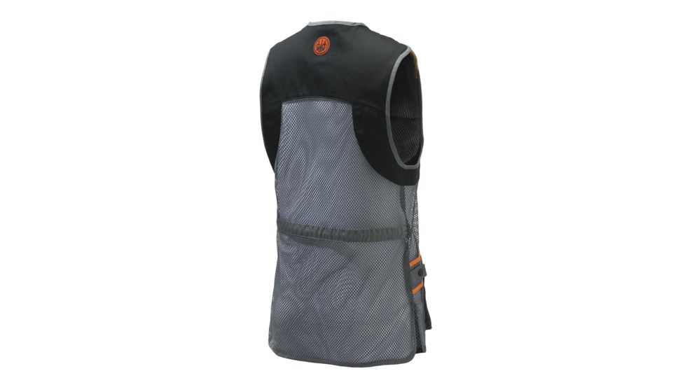 Beretta Full Mesh Vest - Men's, Black &amp; Grey, 2XL, GT671T15530903XXL
