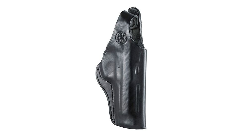 Beretta Brigadier Thumb Break Hip Leather Holster, 92 Brigadier, Right Hand, Black, E01651