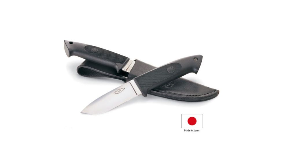Beretta Loveless Fixed Blade Knife, 3.38in, Drop Point, Black Zytel Handle, JK200A02