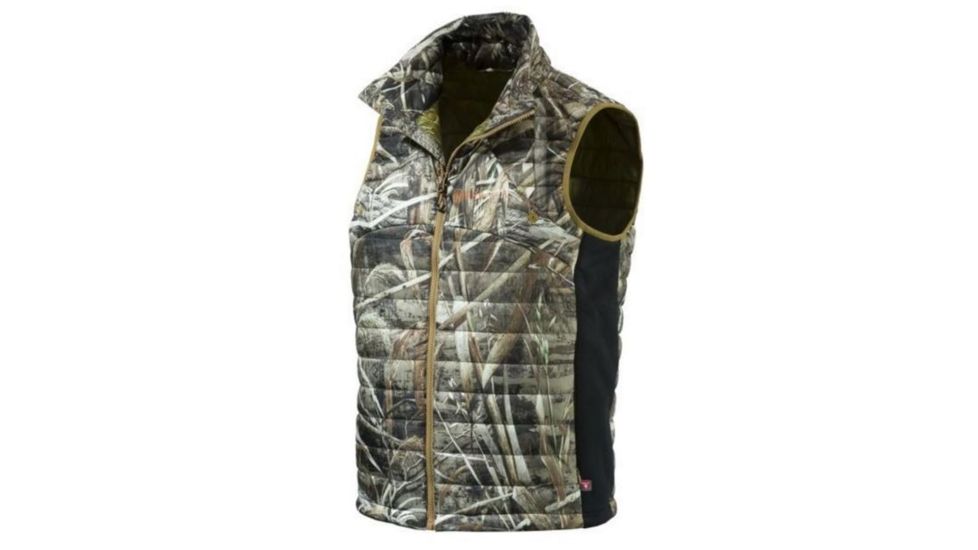 Beretta Mens BIS Track Vest,Camo Real Tree Max 5,L GU671T06530858L