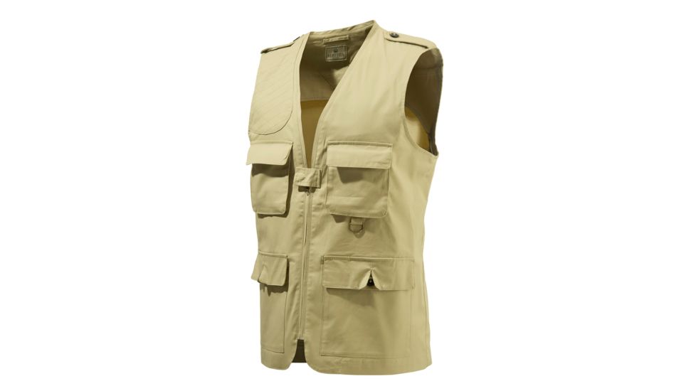 Beretta Mens Safari Vest,Tan,Large GU041T0439010XL