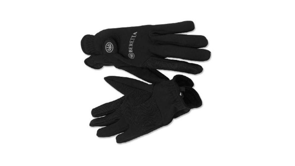 Beretta Mens Winter Gloves, Fleece, Black, Large GL5303520999L