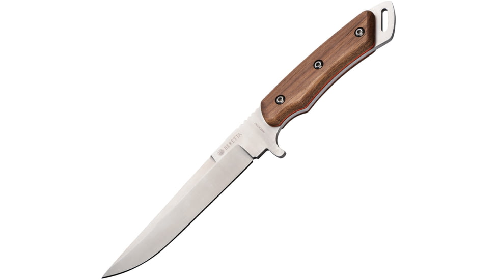 Beretta Oryx Fixed Blade Knife, 6.25in, 440 Stainless, Walnut Handle, CO201A273508B4