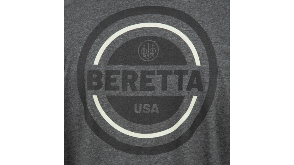 Beretta USA 2.0 T-Shirt - Mens, Long Sleeve, Charcoal, 3XL, TS230T18900093XXXL