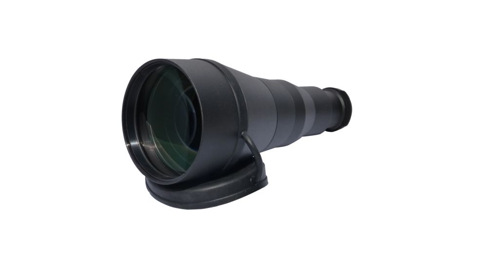 Bering Optics Hi-Performance Goggle/Monocular Magnifier Lens, Black, 6.6x Objective, 3.94in D x 8.8in L BE80206