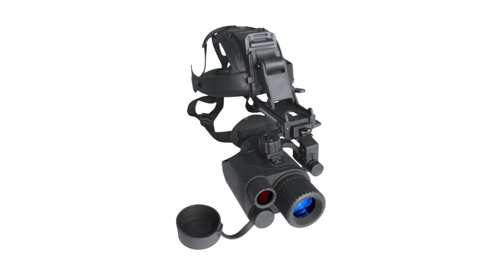 Bering Optics Polaris 1.0x26 Gen I Head-Mountable NV Monocular w/ Head Gear Kit, Black, 6.1inx3.1inx2.4in BE15126