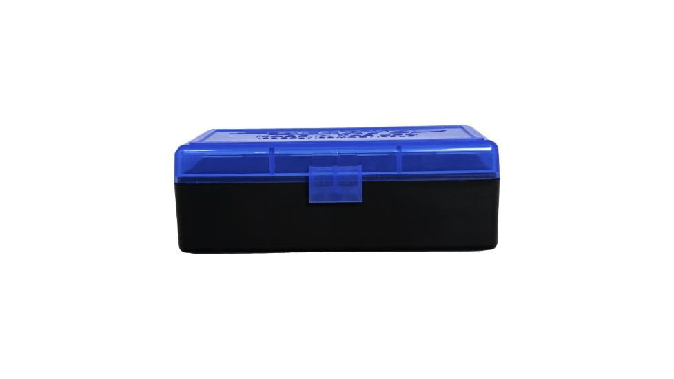 Berrys Manufacturing Ammo Box #407 - .44 cal 50/rd Blue/Black, 82469