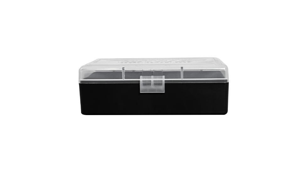 Berrys Manufacturing Ammo Box #407 - .44 cal 50/rd Clear/Black, 68345
