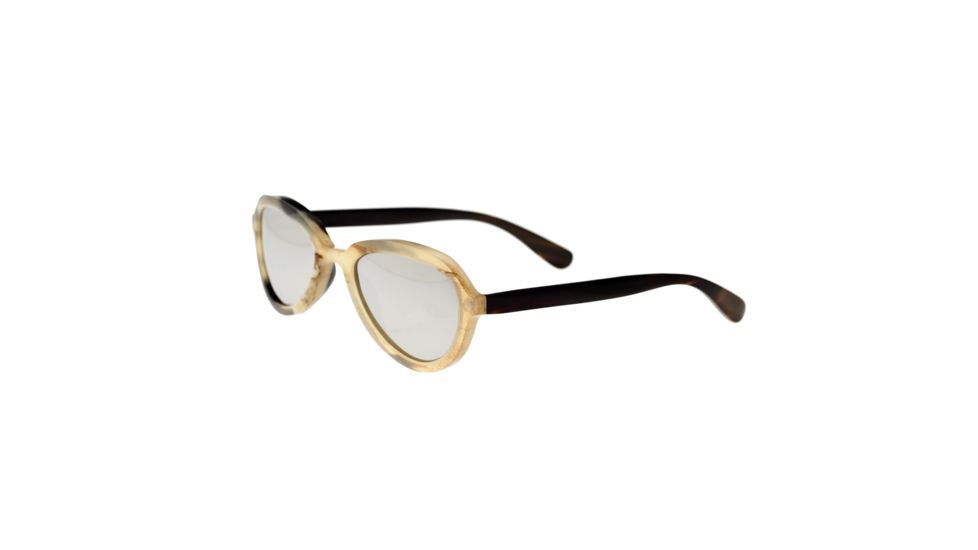 Bertha Alexa Polarized Sunglasses, Honey/black / Silver BRSBR007MC