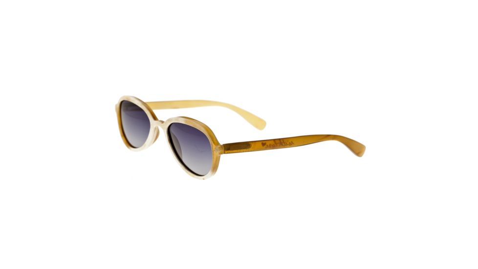 Bertha Alexa Polarized Sunglasses, Cream/black / Black BRSBR007Z