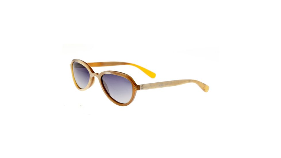 Bertha Alexa Polarized Sunglasses, Vanilla / Black BRSBR007ZC