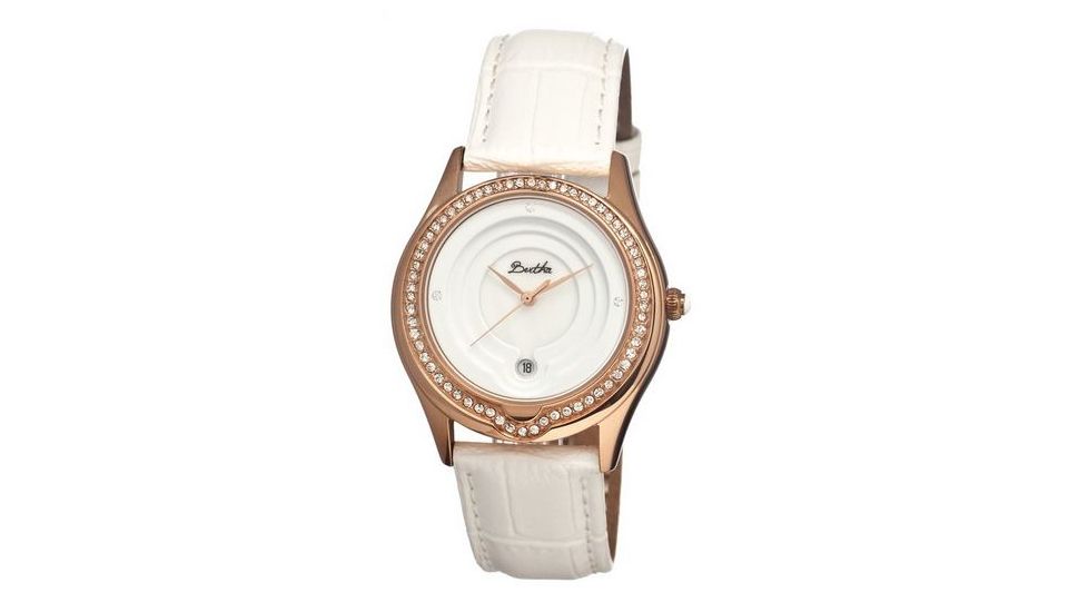 Bertha BR4105 Patricia Womens Watch, White BTHBR4105