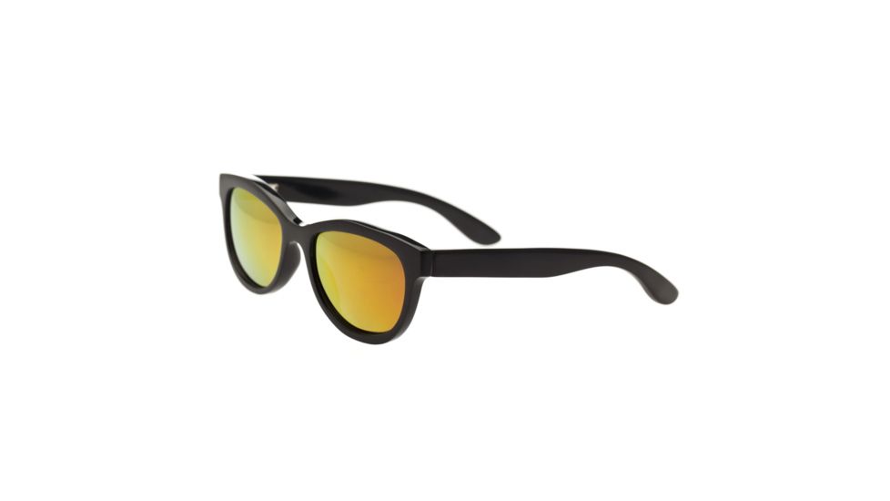 Bertha Carly Polarized Sunglasses, Black / Gold BRSBR009B