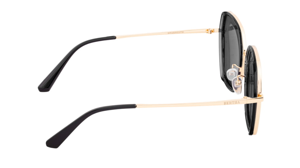 Bertha Emilia Polarized Sunglasses - Women's, Gold/Silver, One Size, BRSBR037SL