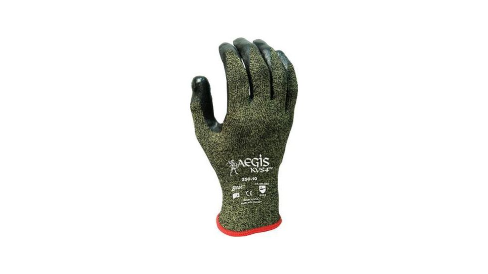 Best Manufacturing Glove 13g Cr KEVLAR Nitrl Palm 250-11, Unit CS