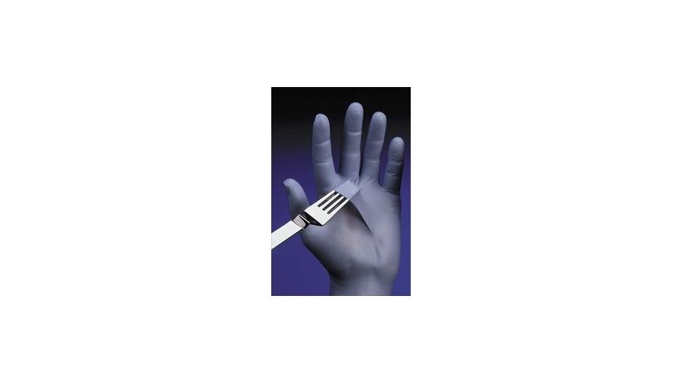 Best Manufacturing N-DEX Ambidextrous Powdered Nitrile Gloves, Best Manufacturing 8005M N-DEX Plus, 8 Mil Thickness, 24.1 Cm (91/2'') Length