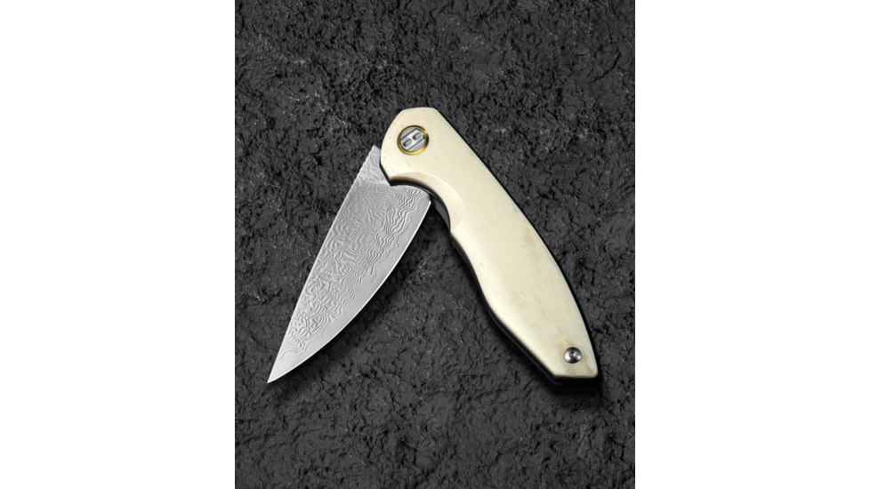 Bestech Knives Bambi Linerlock Ox Bone BTKL08C
