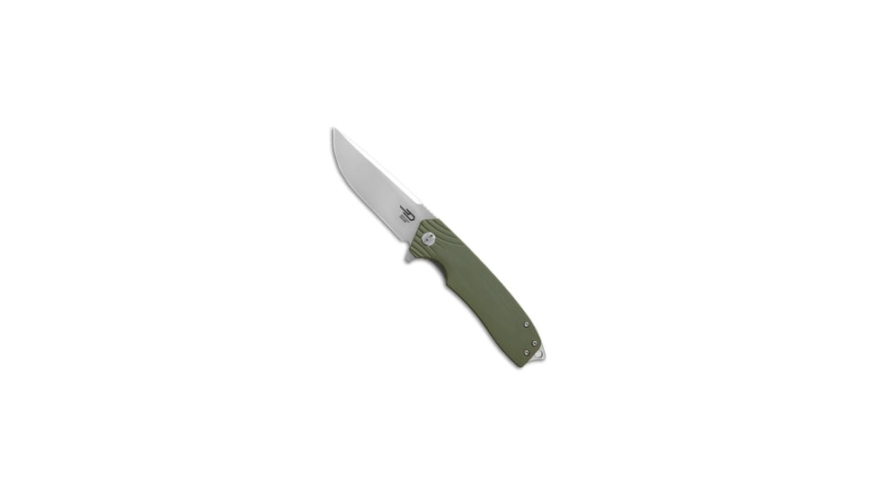Bestech Knives Bestech Knives Lion Liner Lock Knife Green G-10 3.3" Satin, Green, D2, adult, BHQ-76814