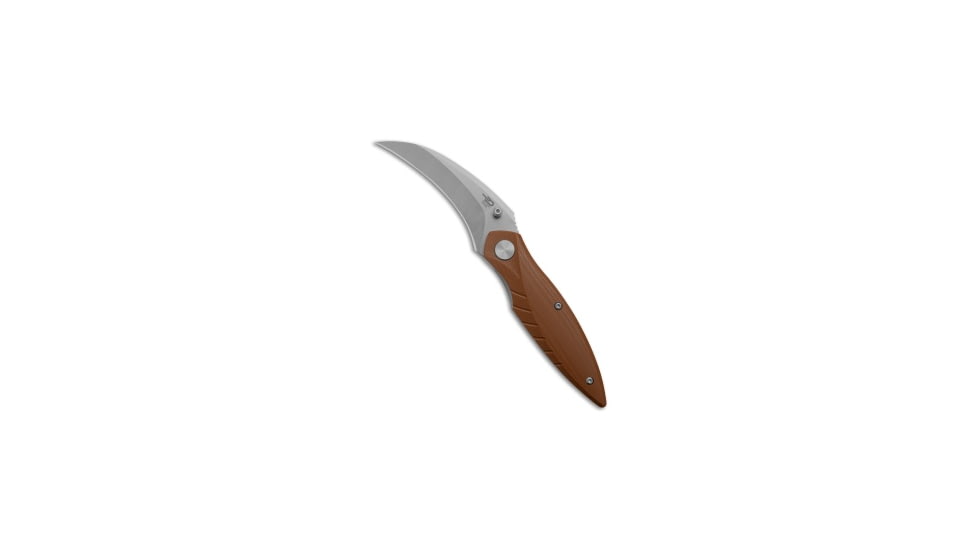 Bestech Knives Bestech Knives Mantidae Liner Lock Knife Brown G-10 2.9" Satin/Stonewash BG60B, Brown, Sandvik 14C28N, adult, BHQ-205443