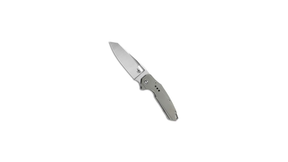 Bestech Knives Bestech Knives Nyxie Frame Lock Knife Gray Titanium 3.4" Satin BT2209A, Gray, CPM S35VN, adult, BHQ-173991