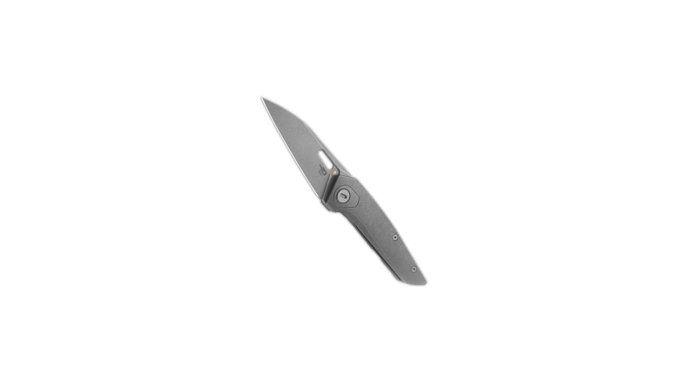 Bestech Knives Bestech Knives VK-Void BB SW Titanium 2.85" Bead Blast + Stonewash BT2305C, Gray, Elmax, adult, BHQ-185025
