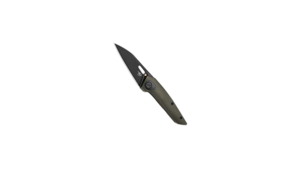 Bestech Knives Bestech Knives VK-Void Black Bronze Titanium 2.85" Black Stonewash BT2305D, Black, Elmax, adult, BHQ-185028