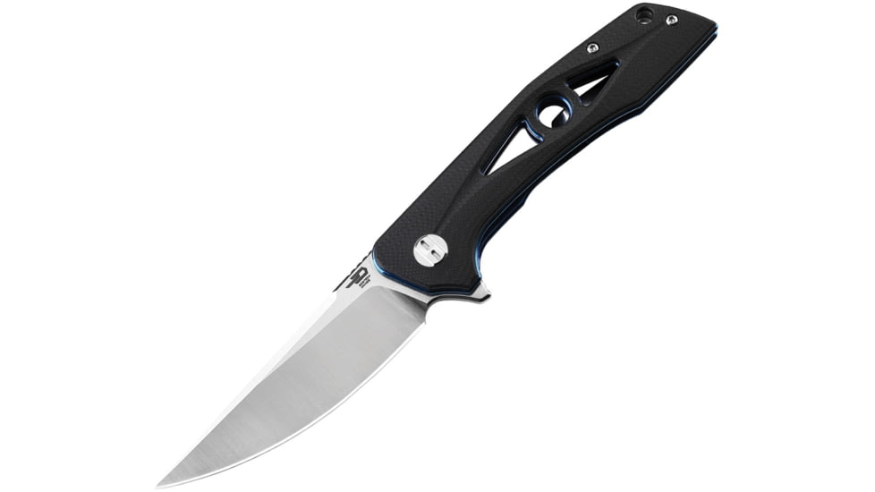 Bestech Knives Eye of Ra Linerlock Folding Knife, Black, Black G10 handle, BG23A