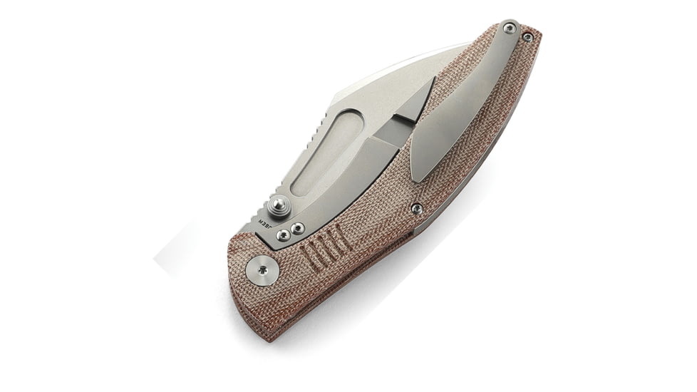 Bestech Knives Lockness Framelock Nat Micarta