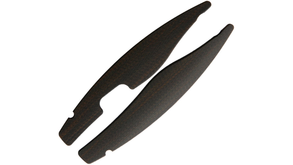 Bestech Knives Predator Inlay Carbon Fiber, Black and orange carbon fiber handle inlay for Pre, BT1706 INLAY MIX CARBON FIBER