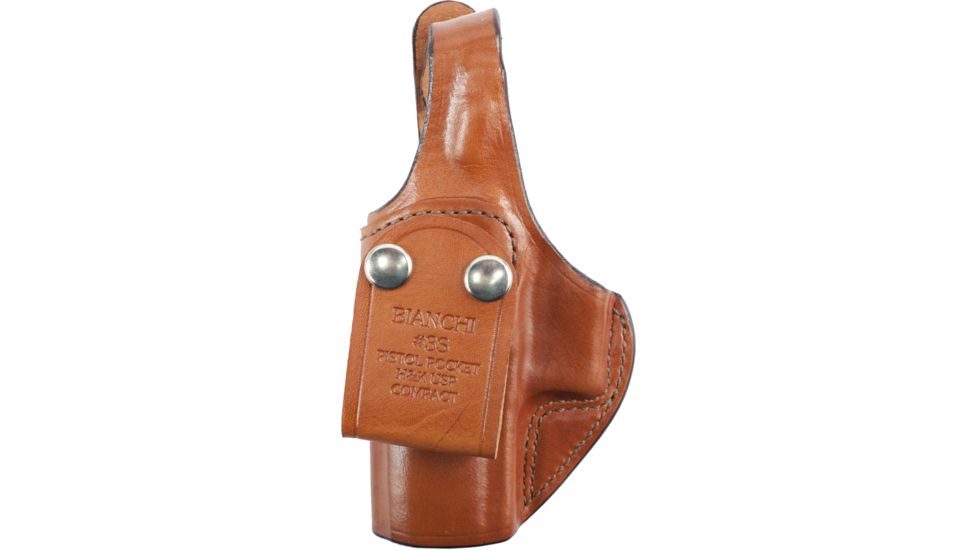 Bianchi 3S Pistol Pocket - Plain Tan, Left Hand 19187