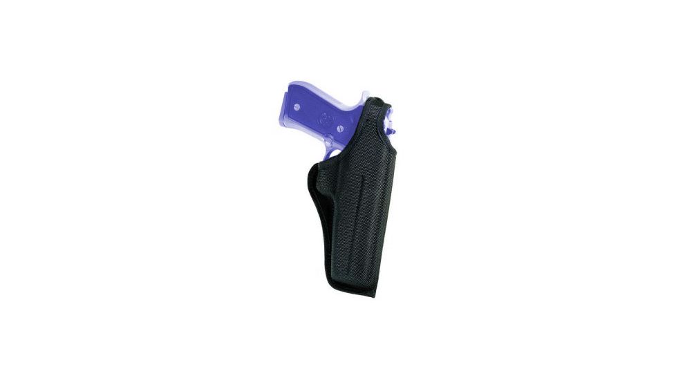 Bianchi 7001 AccuMold Thumbsnap Holster - Black, Left Hand 19845