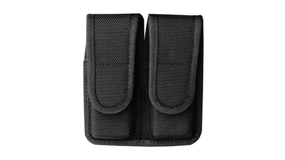 Bianchi 7302 AccuMold Double Magazine Pouch - Black, 18442