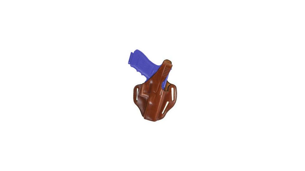 Bianchi 77 Piranha Holster - Plain Tan, Left Hand 24097