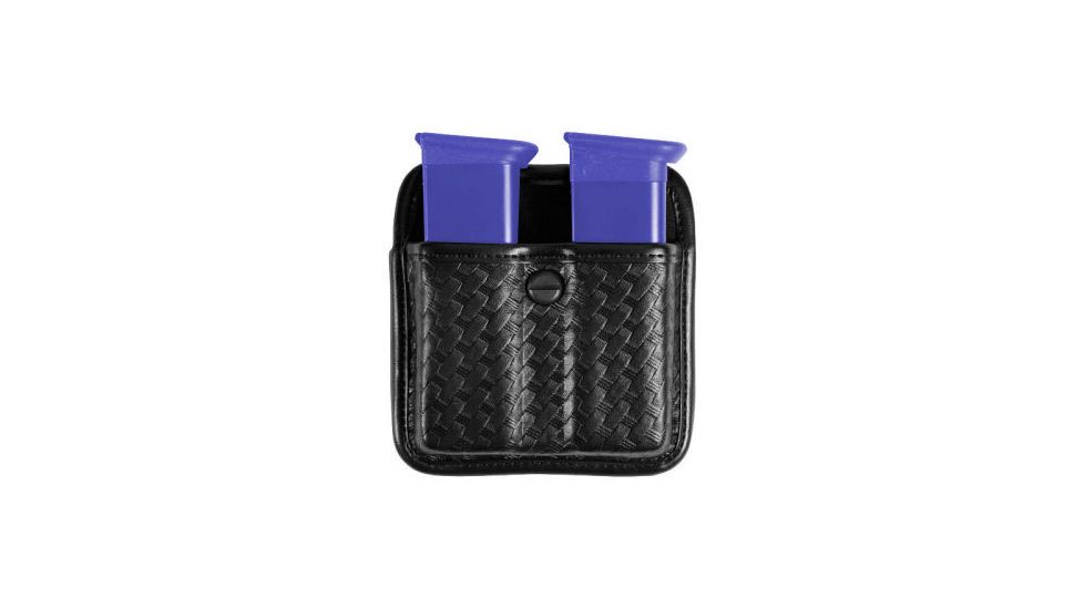 Bianchi 7922 Triple Threat II Magazine Pouch - Basket Black 22265