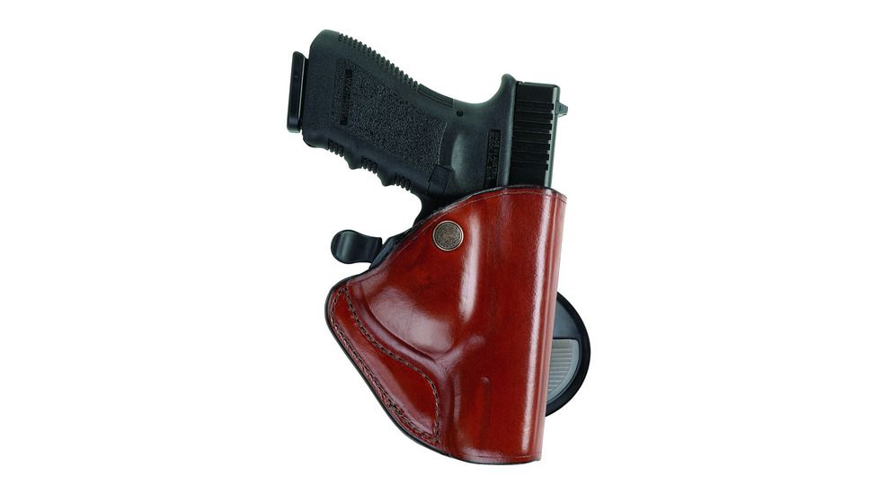 Bianchi 83 PaddleLok Holster - Plain Black, Left Hand 23235