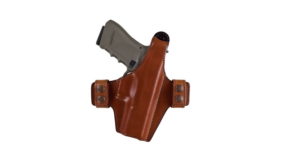 Bianchi Model 130 Allusion Series Classified Thumb Break Retention Holster Size13C For Smith &amp; Wesson M&amp;P 9mm/.40 4.25 Inches Tan Right Hand