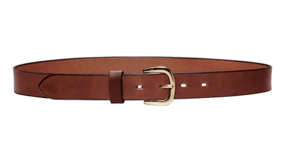 Bianchi Model B28 Professional Belt, 1.25 in Width, Tan, Size 44 in, 25762