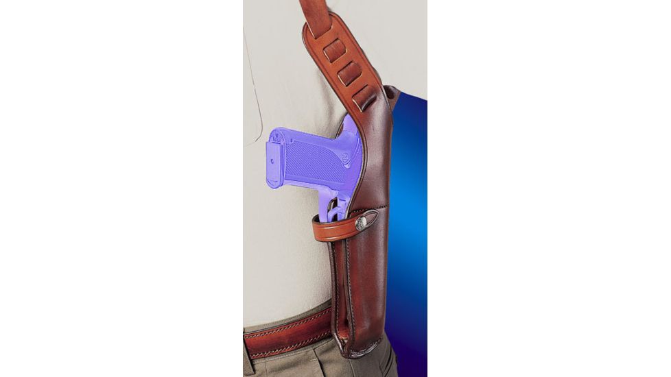 Bianchi X15 Shoulder Holster - Plain Tan, Right Hand 22208