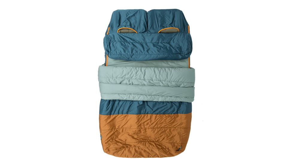 Big Agnes Dream Island 20 Sleeping Bag, Tapestry/Brown Sugar, Double Wide, BDIDW2025