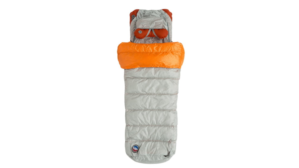 Big Agnes Lost Ranger 3N1 15 Sleeping Bag, Mercury/Tangelo, Small, BLR3N1S1525