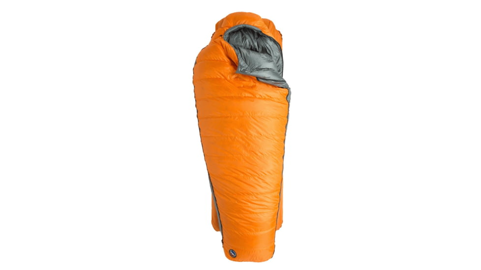 Big Agnes Torchlight EXP 0 Sleeping Bag, Tangelo/Chinois Green, Small, BTEXPSL025