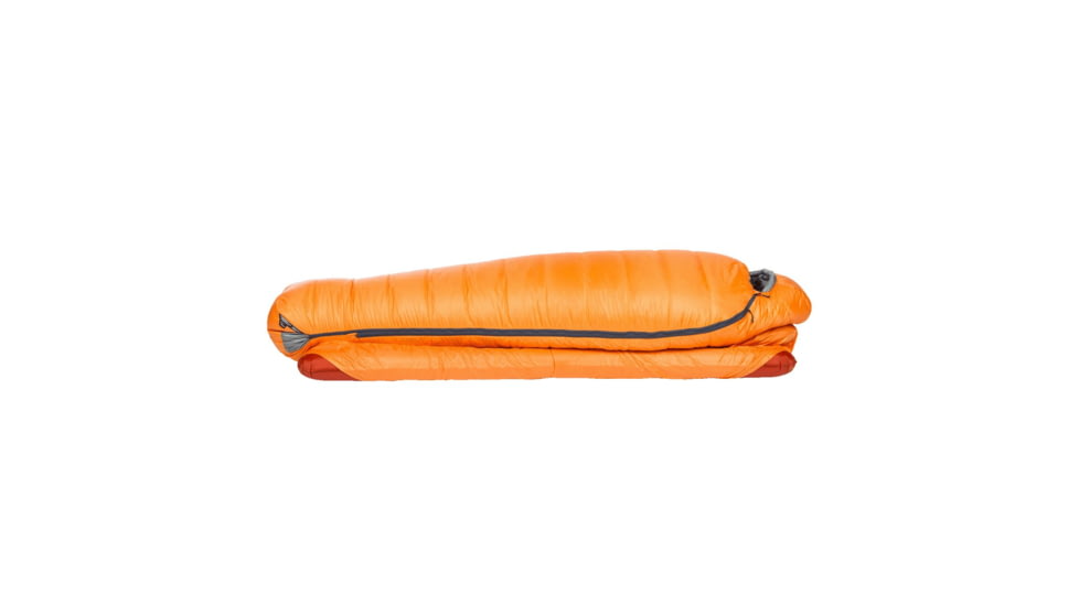 Big Agnes Torchlight EXP 0 Sleeping Bag, Tangelo/Chinois Green, Small, BTEXPSL025