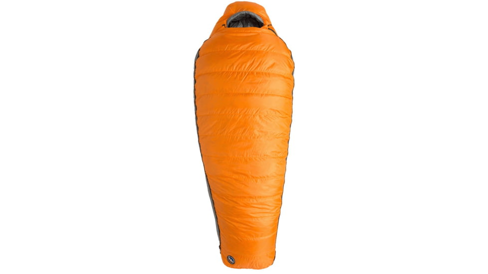 Big Agnes Torchlight EXP 0 Sleeping Bag, Tangelo/Chinois Green, Small, BTEXPSL025