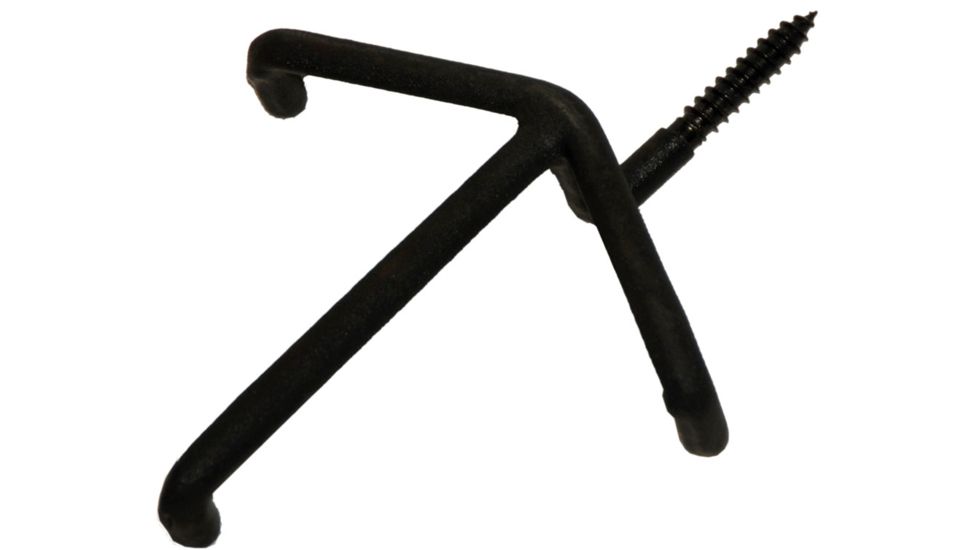 Big Dog Hunting Triple Hook Gear Hanger, 2 Pack, Black, BDGH-050