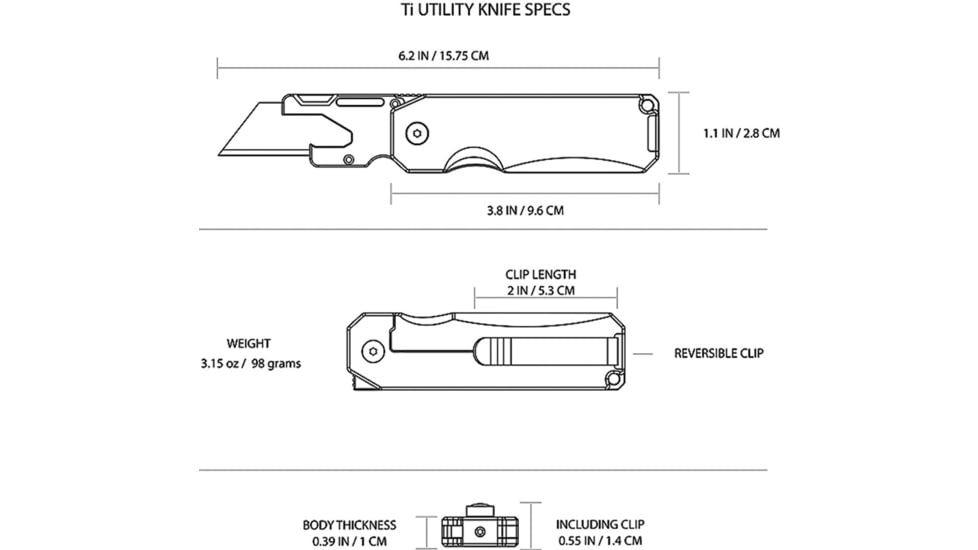 Big Idea Design Ti Utility Framelock, BIG003
