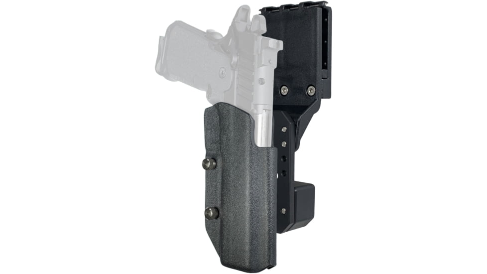 Black Scorpion Outdoor Gear Pro Competition OWB Holster, Springfield Armory Prodigy 5in , Right Hand, Black, HC04-USPSA-PRODIGY5-BKRH